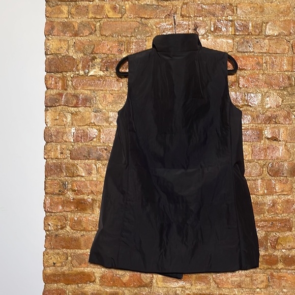 Peter O. Mahler Lightweight Vest In Black Size 4 Great Condition - Picture 6 of 12